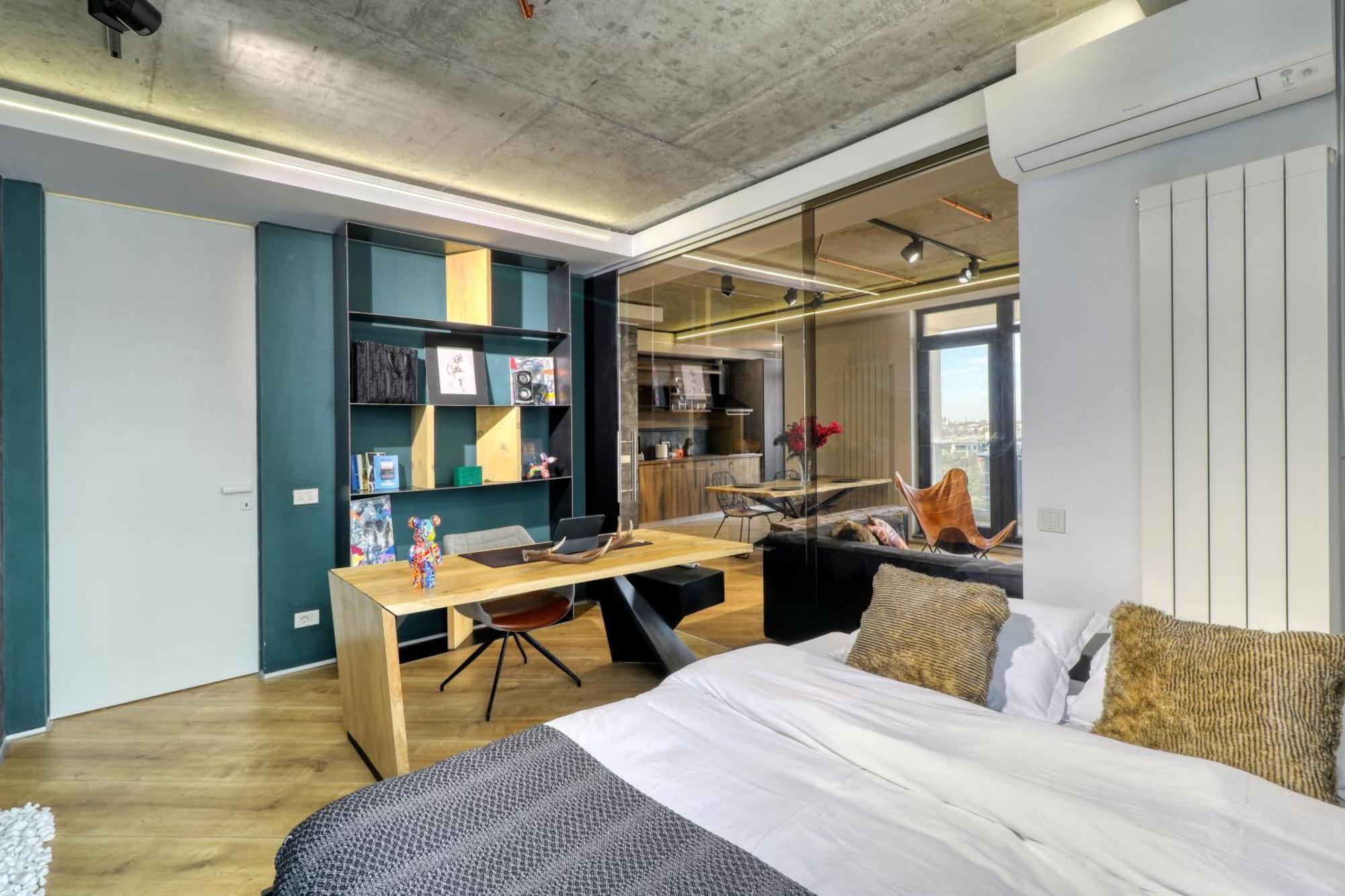 Penthouse Floreasca Bucureşti Ngoại thất bức ảnh