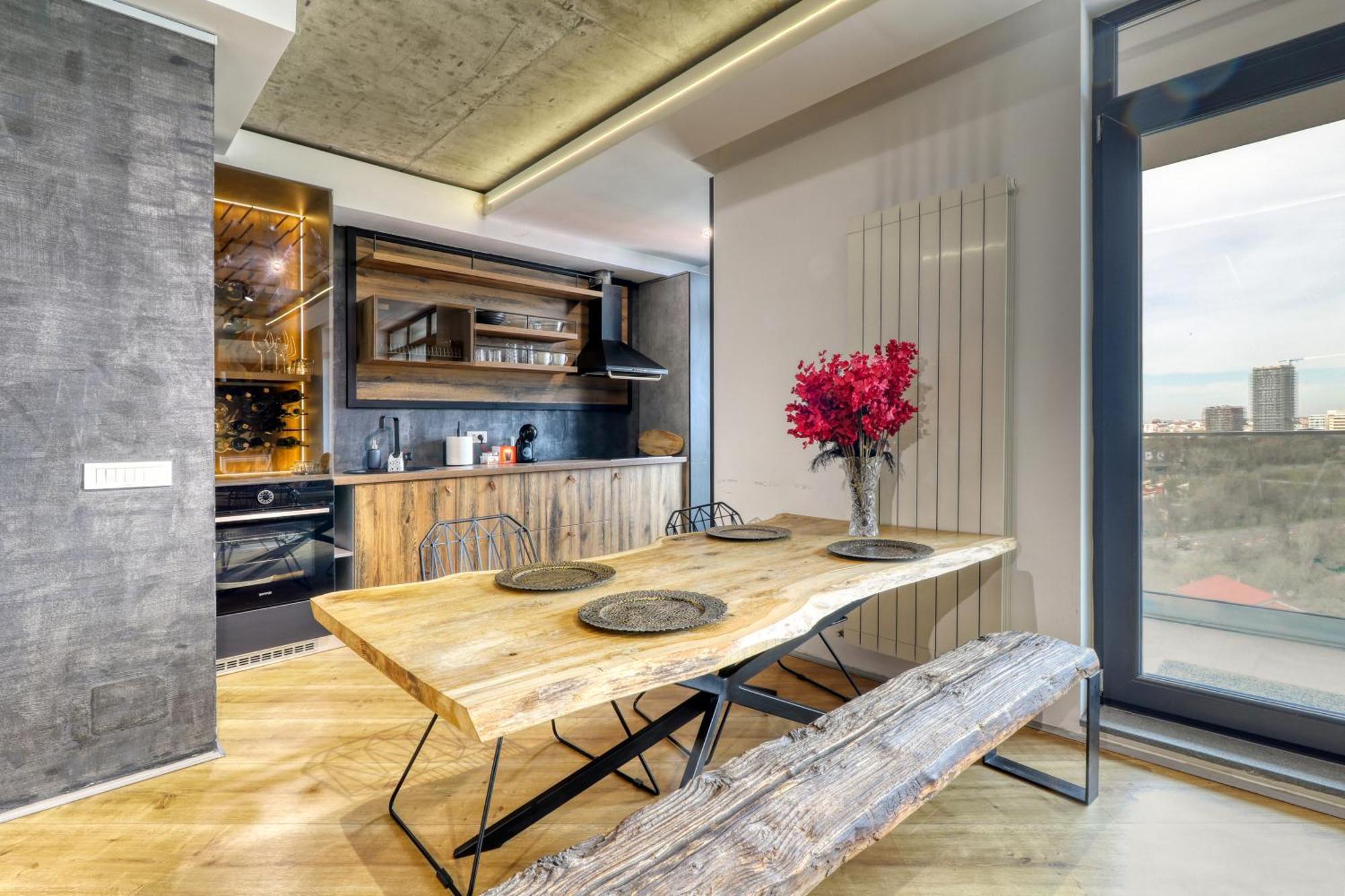 Penthouse Floreasca Bucureşti Ngoại thất bức ảnh