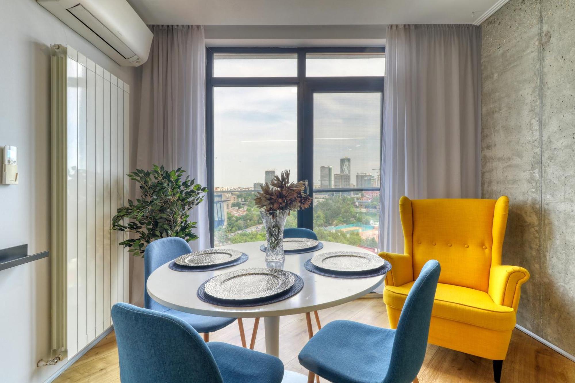 Penthouse Floreasca Bucureşti Ngoại thất bức ảnh
