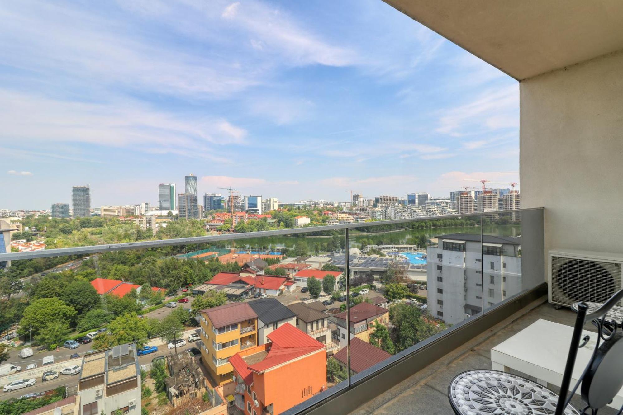 Penthouse Floreasca Bucureşti Ngoại thất bức ảnh
