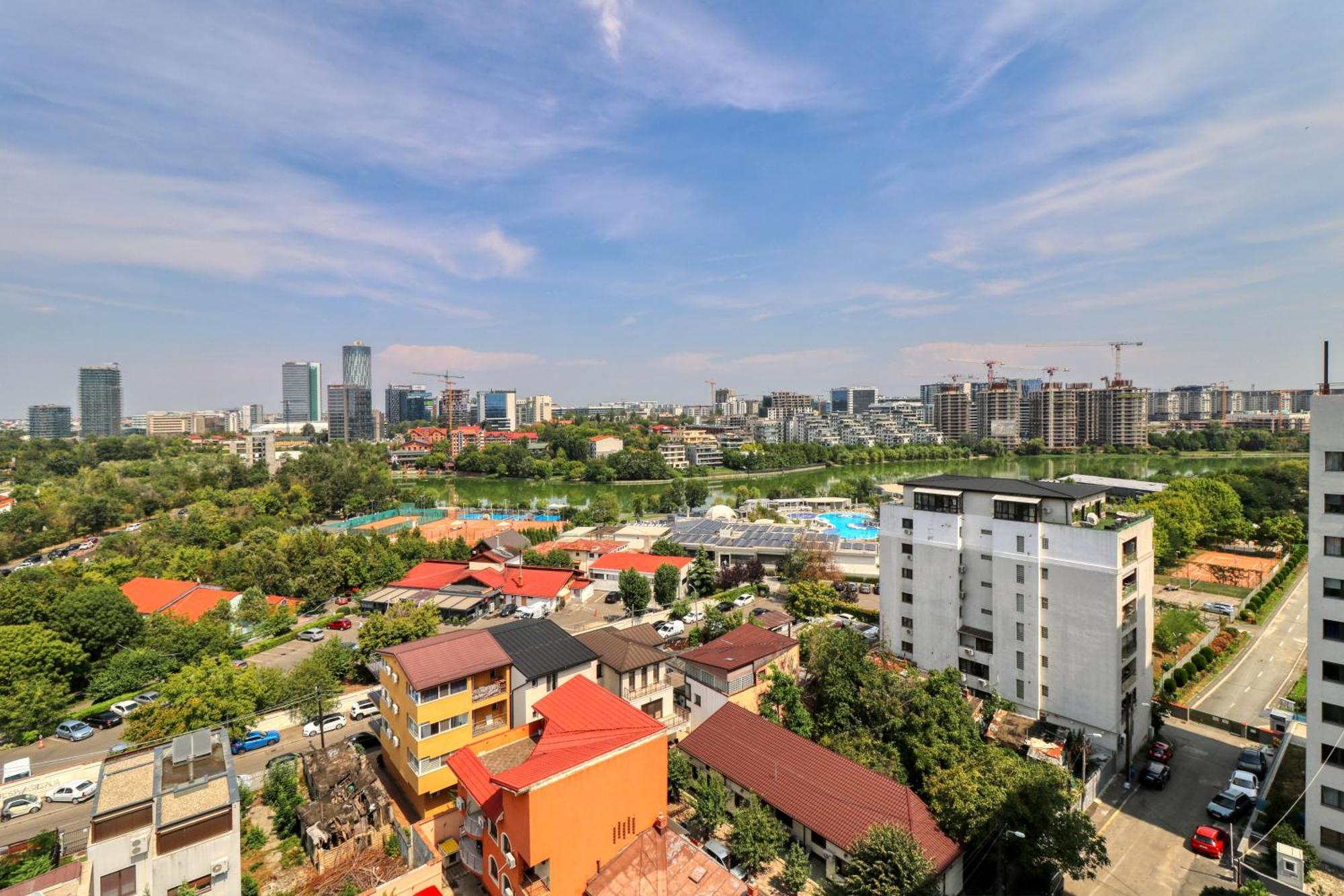 Penthouse Floreasca Bucureşti Ngoại thất bức ảnh