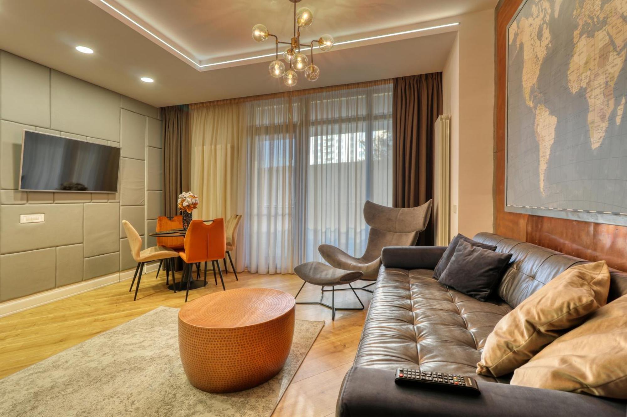 Penthouse Floreasca Bucureşti Ngoại thất bức ảnh