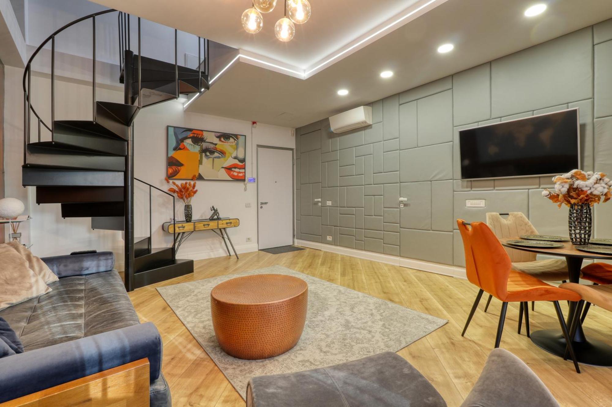 Penthouse Floreasca Bucureşti Ngoại thất bức ảnh