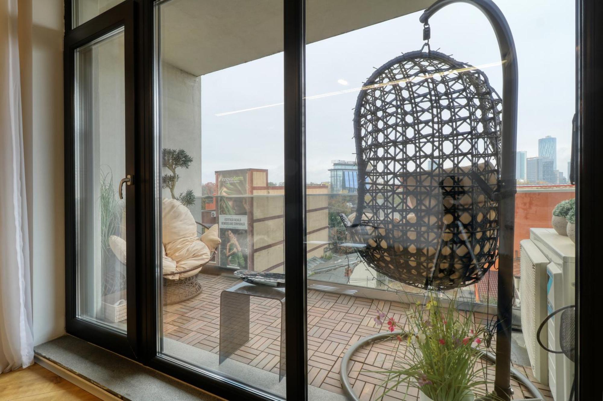 Penthouse Floreasca Bucureşti Ngoại thất bức ảnh