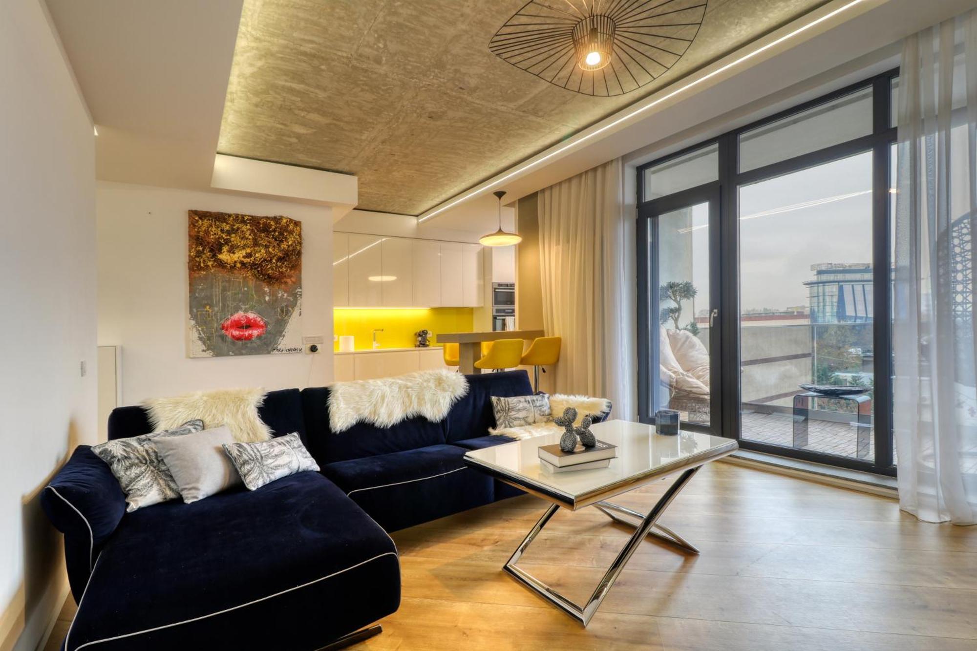 Penthouse Floreasca Bucureşti Ngoại thất bức ảnh