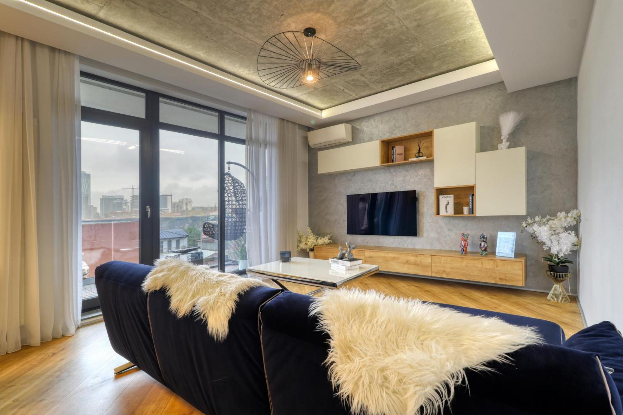 Penthouse Floreasca Bucureşti Ngoại thất bức ảnh