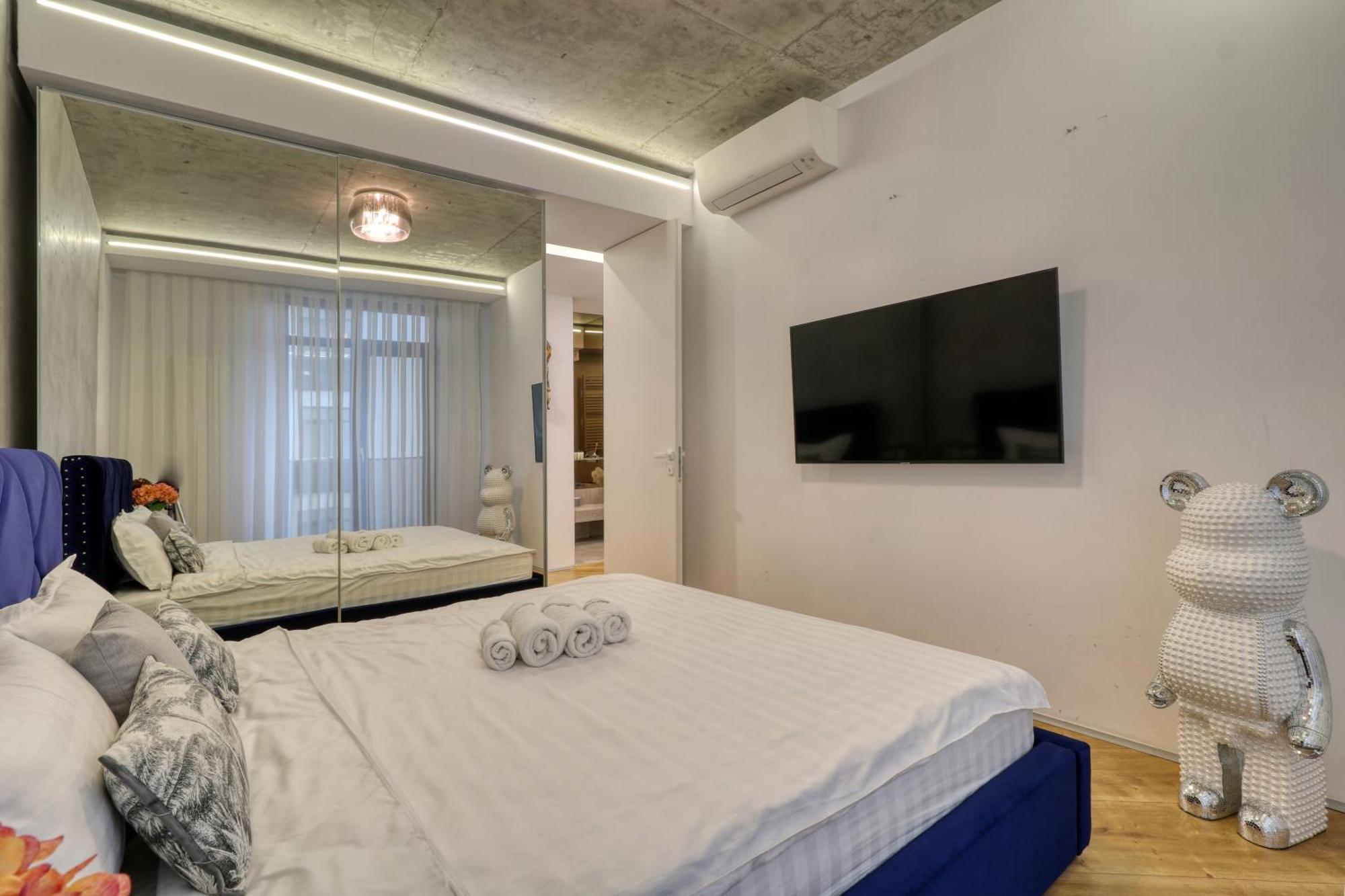 Penthouse Floreasca Bucureşti Ngoại thất bức ảnh