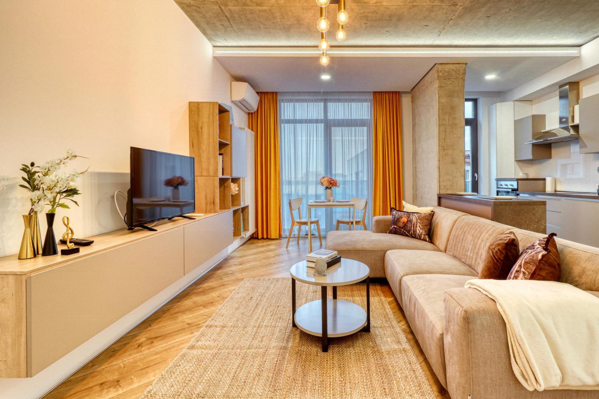 Penthouse Floreasca Bucureşti Ngoại thất bức ảnh